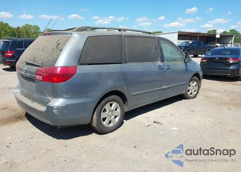 2004 Toyota Sienna Xle from USA, damaged, VIN 5TDZA22CX4S136257